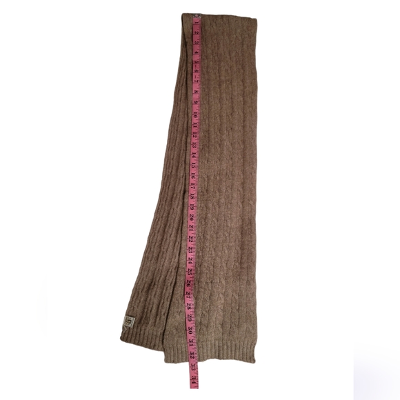 Portolano Cable Cashmere Scarf - Picture 2 of 5